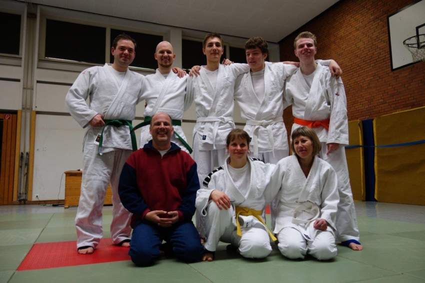 Prüflinge Ju-Jutsu 2015