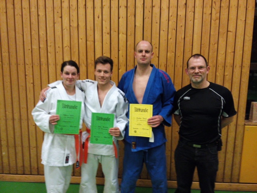 Kyu-Upgrades in der Freitagsgruppe