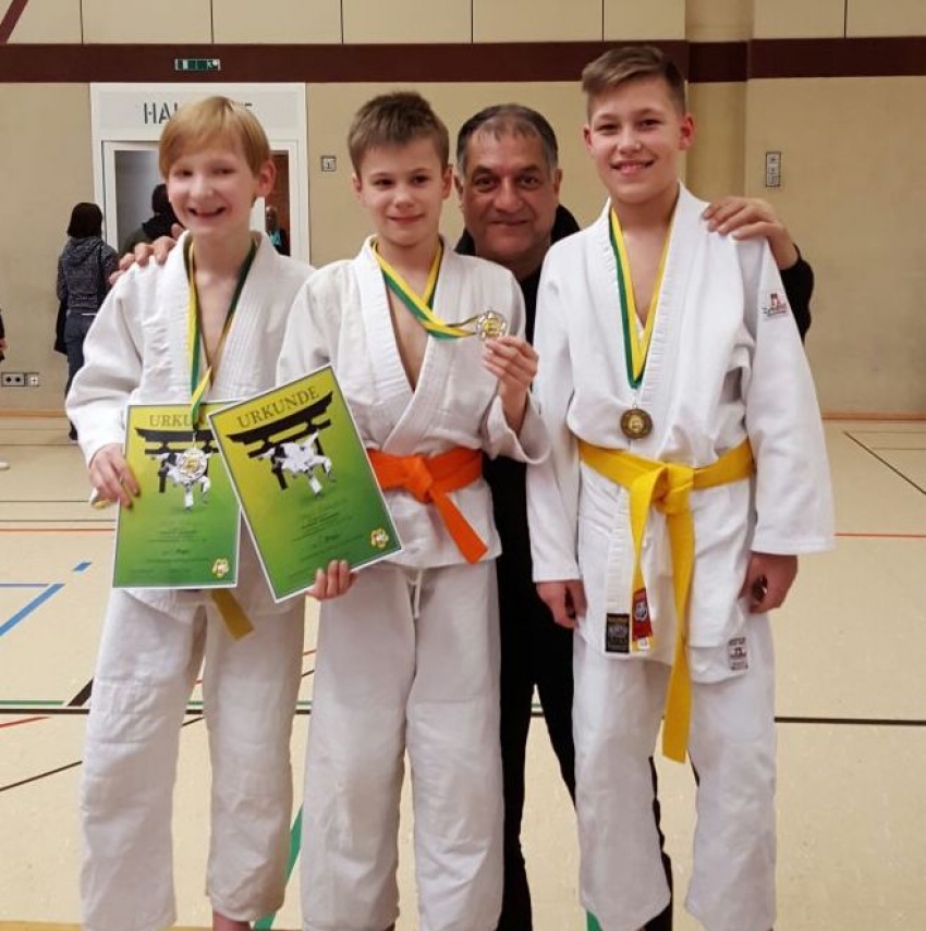 Judo-Nachwuchs auf dem 1.Budokwai-Bezirkspokal