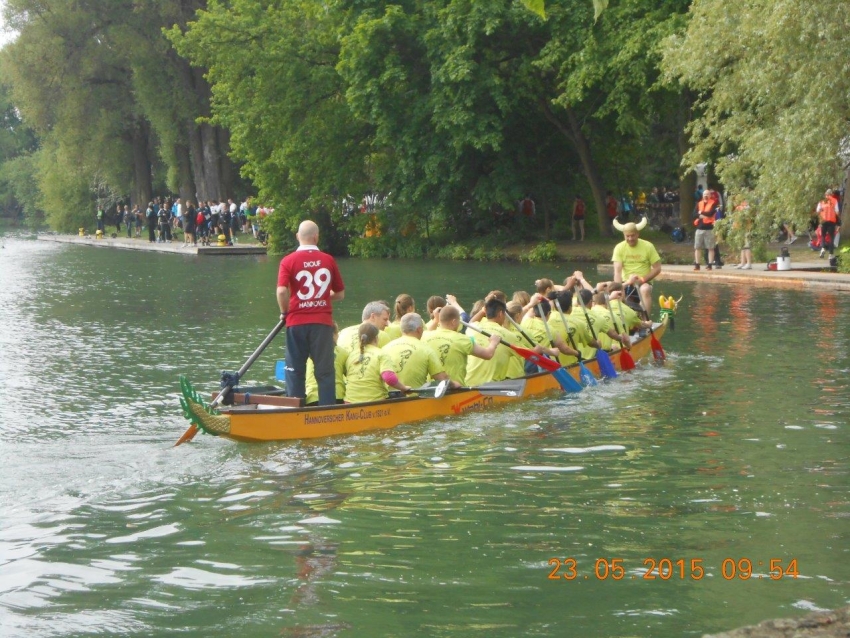 Drachenbootrennen auf dem Maschsee 2015